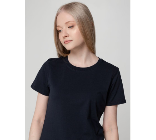 Футболка женская T-bolka Lady, темно-синяя