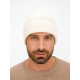 Шапка Bellish, белая (ванильная)