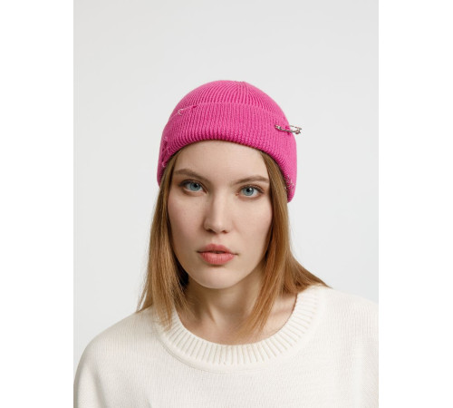 Шапка Pricker, розовая (малиновая)