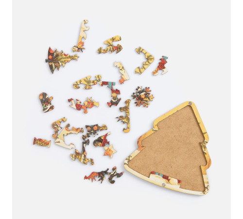 Пазл фигурный «Елочка»