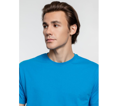 Футболка унисекс T-Bolka 160, бирюзовая