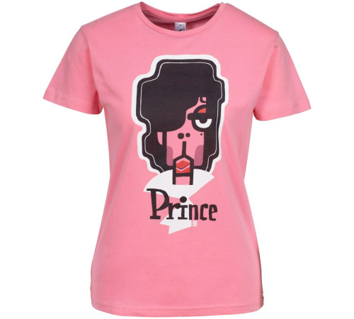 Футболка женская «Меламед. Prince», розовая