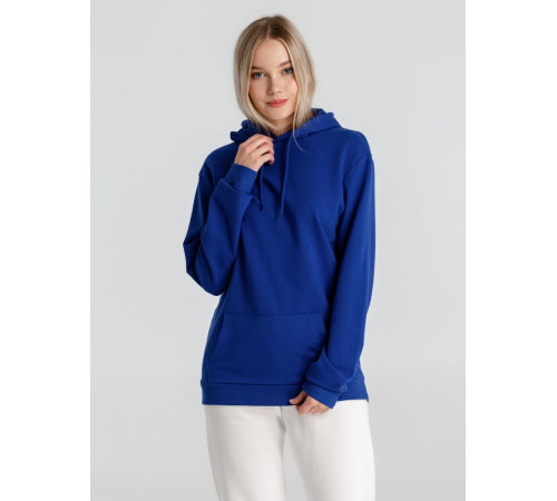 Толстовка с капюшоном унисекс Hoodie, ярко-синяя