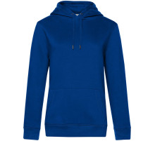 Толстовка с капюшоном женская Queen, ярко-синяя