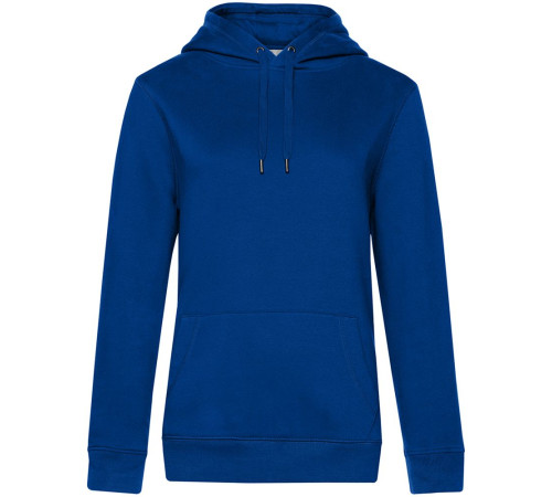 Толстовка с капюшоном женская Queen, ярко-синяя