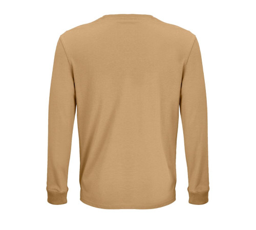 Футболка унисекс с длинным рукавом Pioneer LSL, бежевая