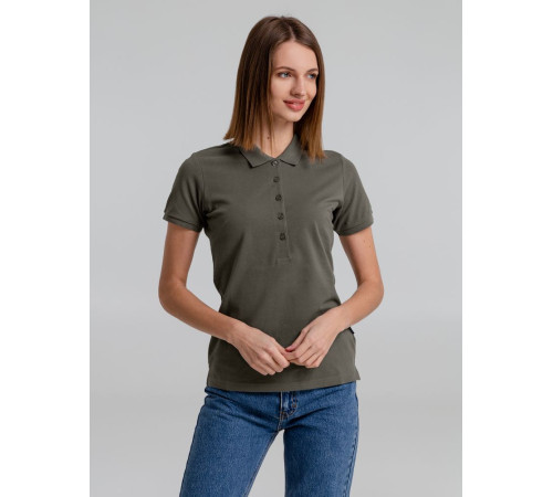 Рубашка поло женская Neptune, темно-серая