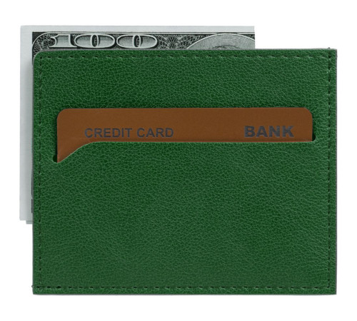 Чехол для карточек Petrus, зеленый