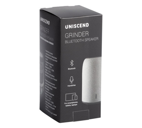 Беспроводная колонка Uniscend Grinder, черная