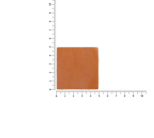 Лейбл кожаный Sinatu, L, горчичный