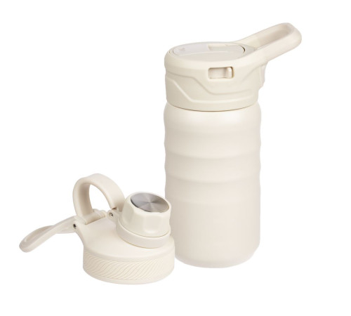 Термобутылка Fujisan 2.0 без логотипа, белая (молочная)