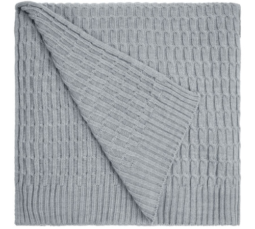 Плед Slumberland, серебристо-серый меланж