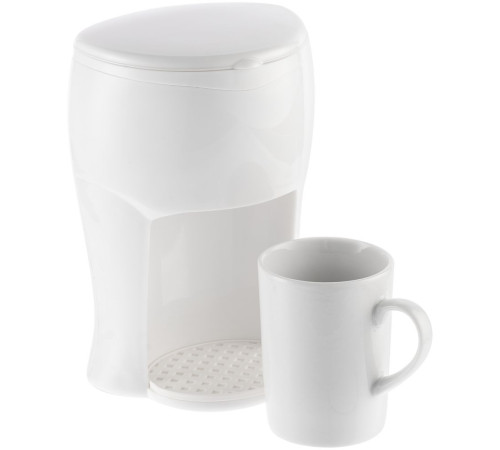 Электрическая кофеварка Elixir, белая