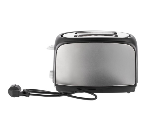 Электрический тостер Postre, серебристо-черный