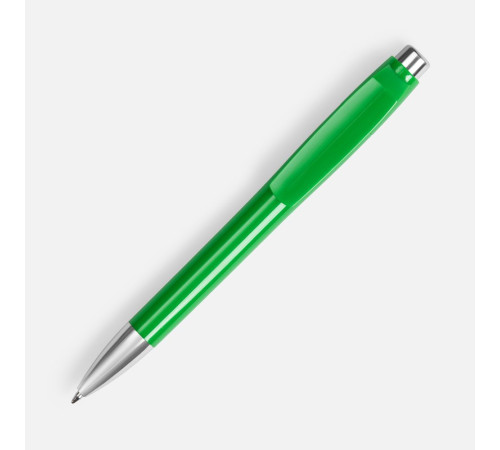 Ручка шариковая Klippa, зеленая