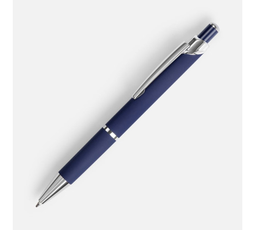 Ручка шариковая Chromos Soft Touch, синяя