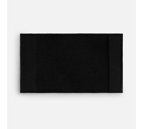 Лейбл тканевый Epsilon, M, черный