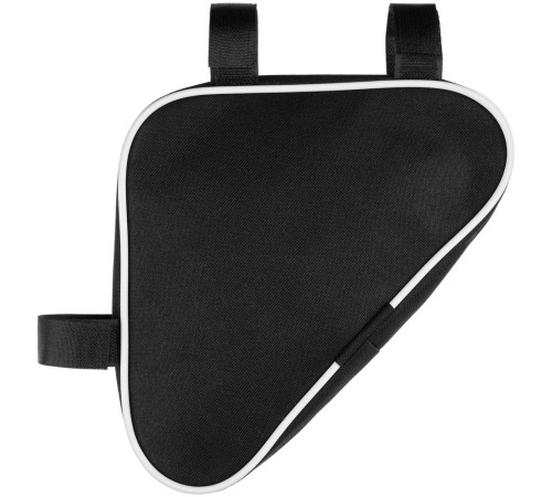 Велосумка на раму BikeLine Mini, черная с белым