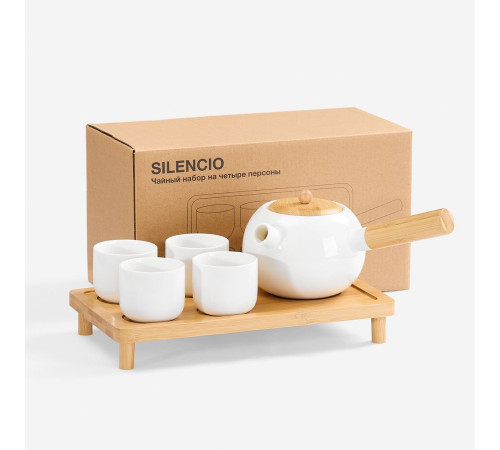 Чайный набор на 4 персоны Silencio