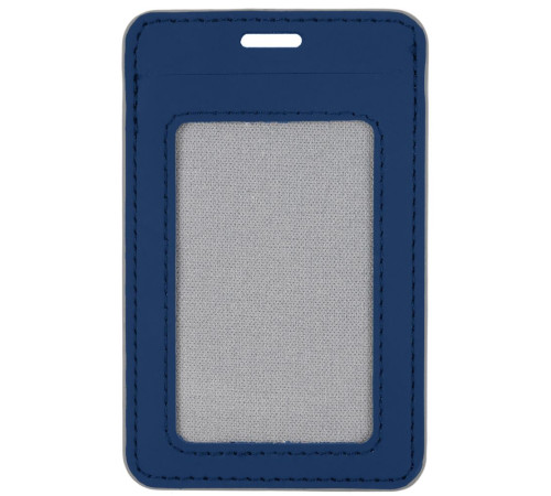 Чехол для пропуска Shall Simple, синий