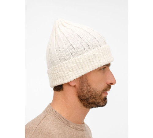 Шапка Bellish, белая (ванильная)