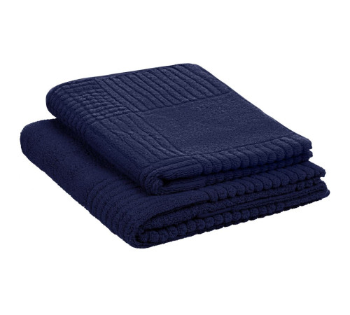 Полотенце Farbe, среднее, синее