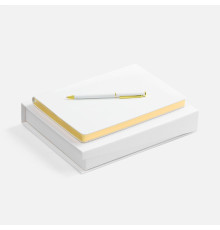 Набор Nebraska Flex, белый с золотистым