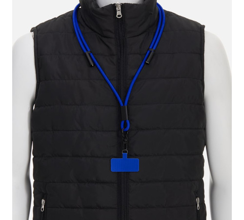 Кабель-ланьярд energyFlex Power Delivery 60 Вт, темно-синий