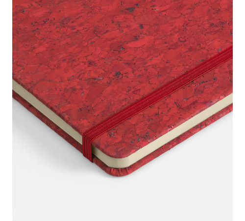 Блокнот Cork County, красный