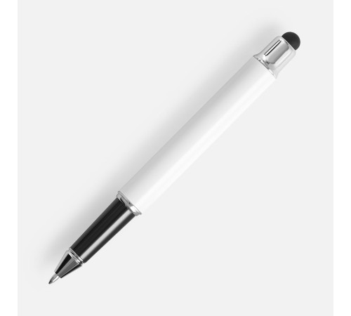 Роллер Scribo со стилусом, матовый белый