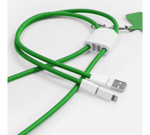 Кабель-ланьярд energyFlex Pro, зеленый