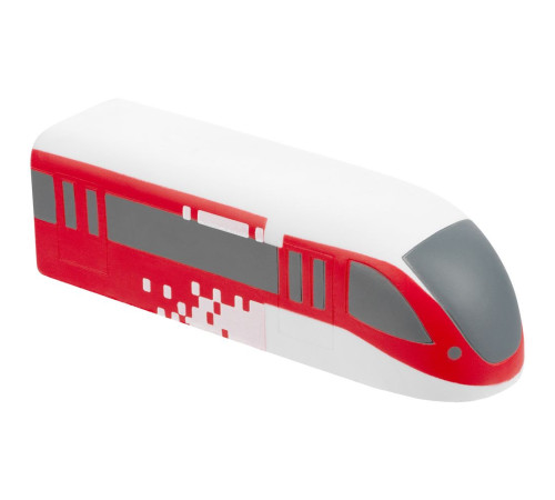 Антистресс «Поезд», белый с красным