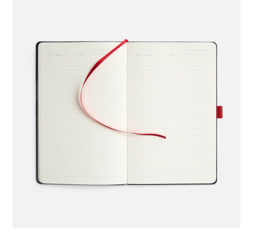 Ежедневник Lungo, недатированный, красный