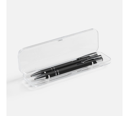 Набор из 2 ручек Keskus Soft Touch, черный