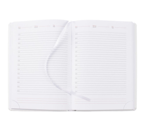 Ежедневник Prizma, недатированный, белый