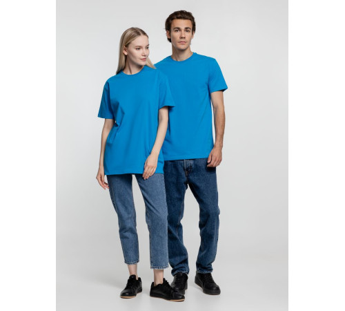 Футболка унисекс T-Bolka 160, бирюзовая