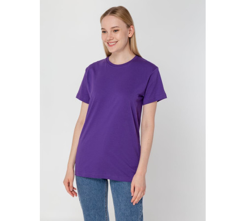 Футболка унисекс T-Bolka 160, фиолетовая