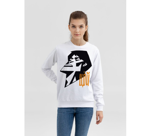 Свитшот «Меламед. Виктор Цой», белый