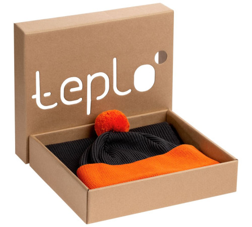 Набор Snappy, темно-серый с оранжевым