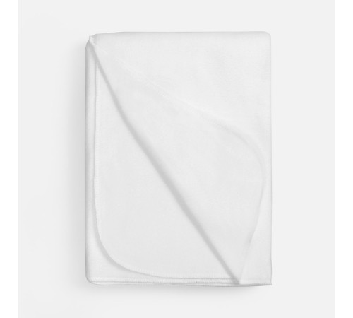 Флисовый плед Warm&Peace, белый