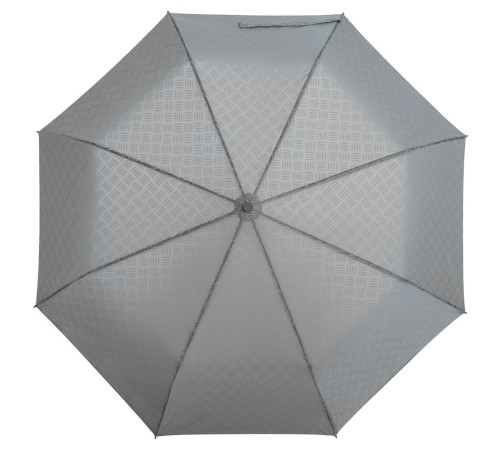 Зонт складной Hard Work, серый