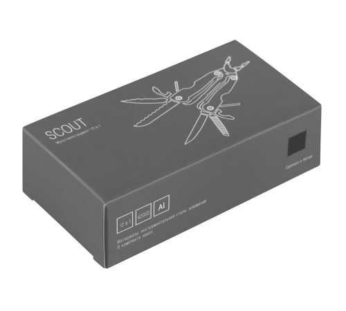 Мультитул Scout, черный