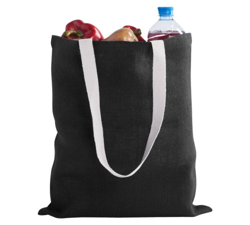 Холщовая сумка на плечо Juhu, черная