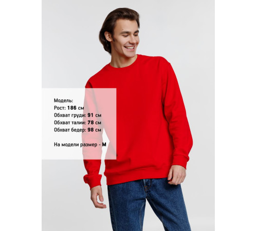 Свитшот унисекс Columbia, красный