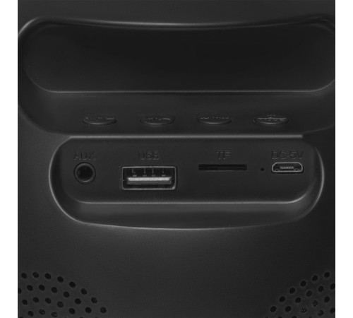 Лампа-колонка со световым будильником dreamTime, ver.2, черная