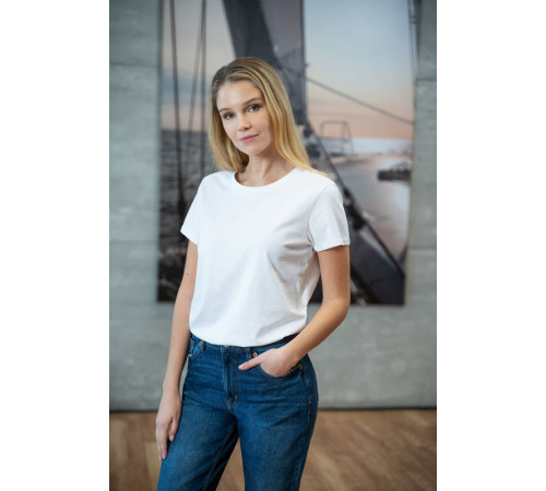 Футболка женская Ladies American U, синяя