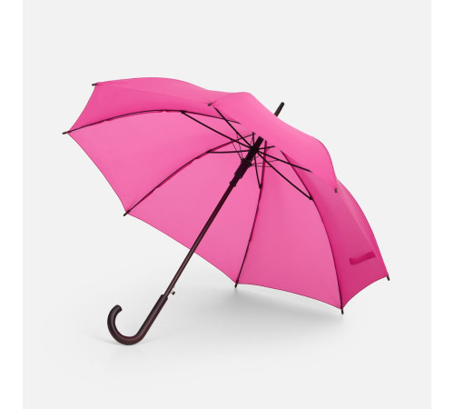 Зонт-трость Standard, ярко-розовый (фуксия)