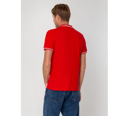 Рубашка поло Virma Stripes, красная