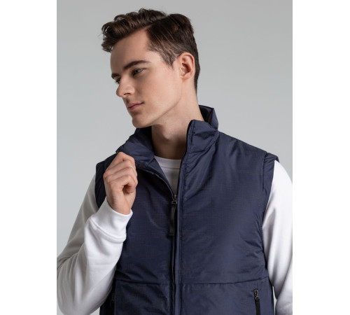 Жилет светоотражающий Lattvind, темно-синий