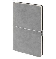 Ежедневник Nubuk, недатированный, светло-серый